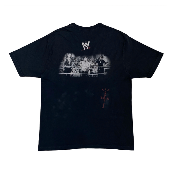  TRAVIS SCOTT WRESTLING IS REAL TEE BLACK 