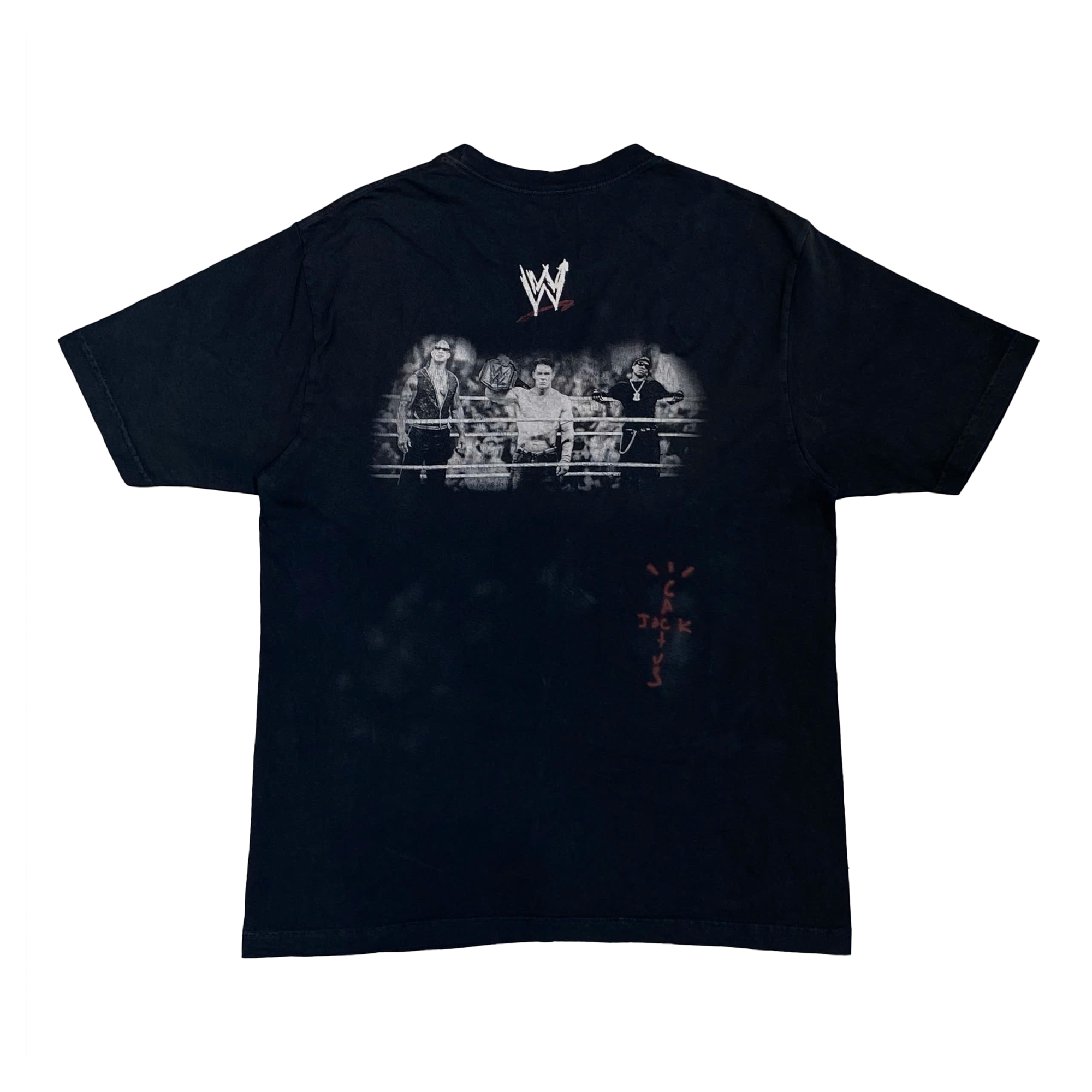  TRAVIS SCOTT WRESTLING IS REAL TEE BLACK 