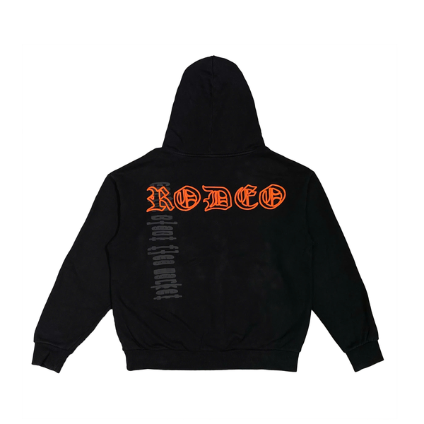  TRAVIS SCOTT RODEO CPFM TRACK 8 HOODIE BLACK 