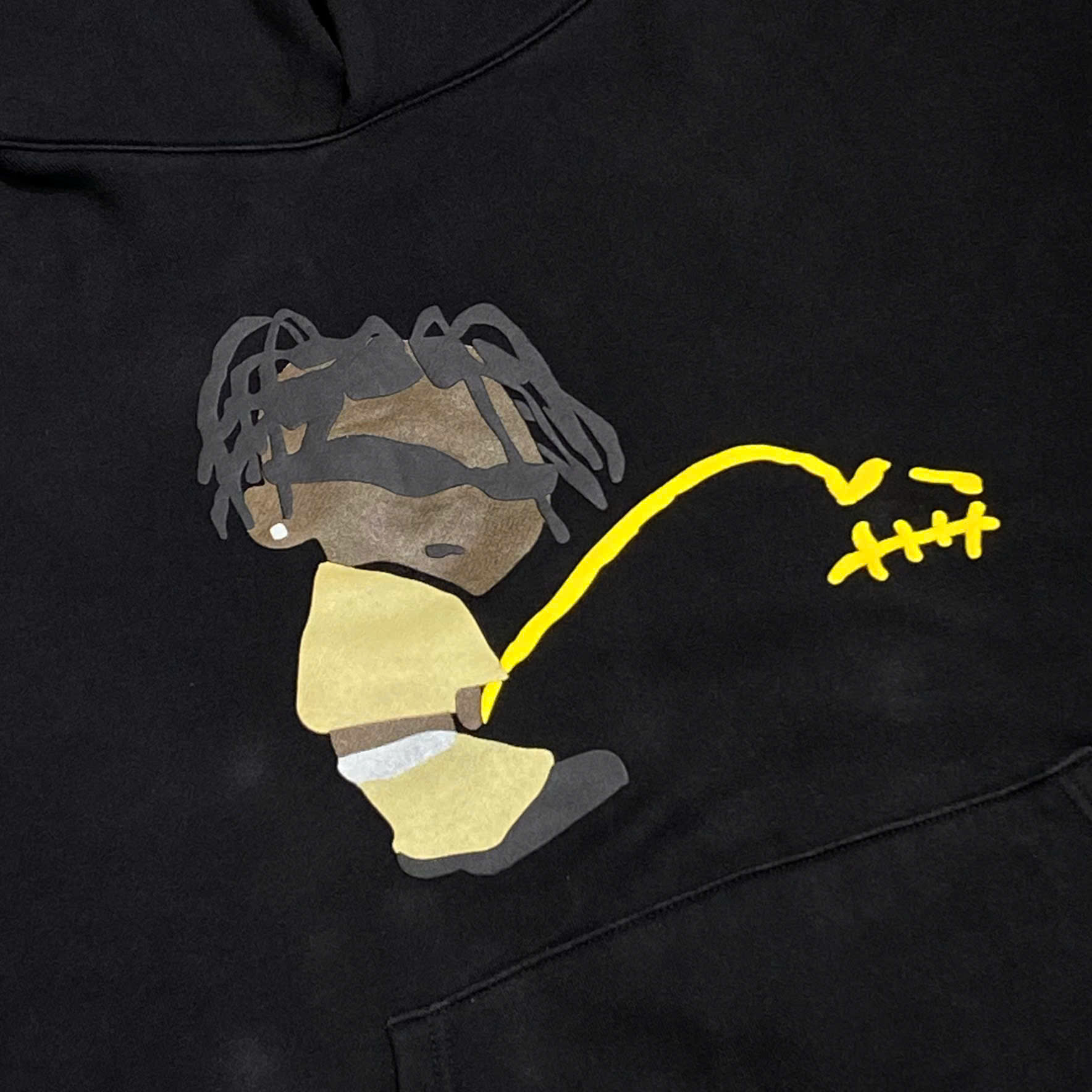  TRAVIS SCOTT RODEO CPFM TRACK 8 HOODIE BLACK 