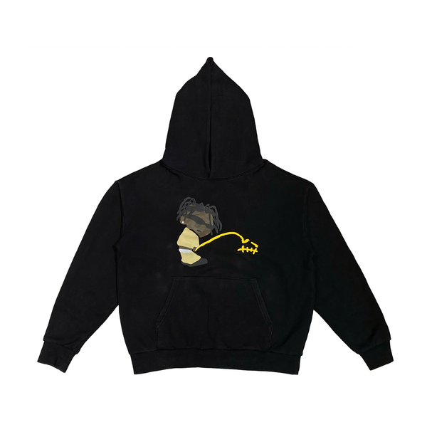  TRAVIS SCOTT RODEO CPFM TRACK 8 HOODIE BLACK 