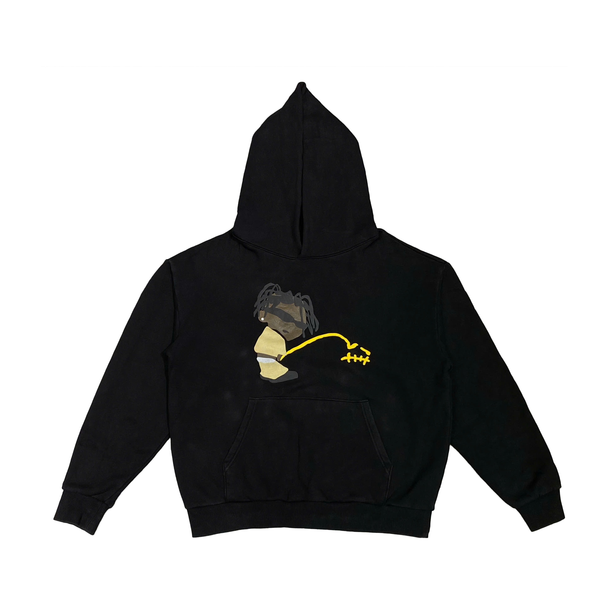 TRAVIS SCOTT RODEO CPFM TRACK 8 HOODIE BLACK 