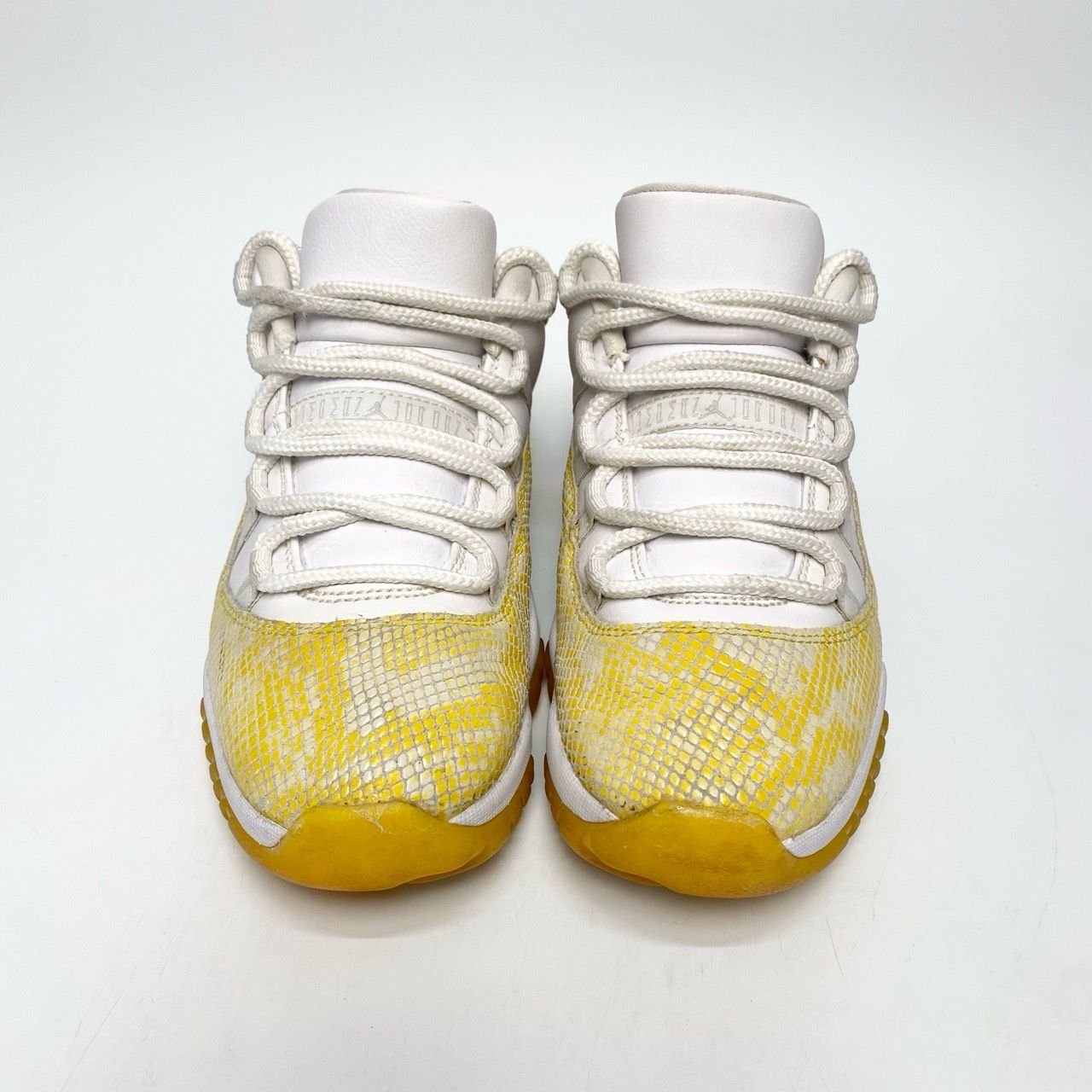  NIKE AIR JORDAN 11 RETRO LOW YELLOW SNAKESKIN (W) AH7860-107 