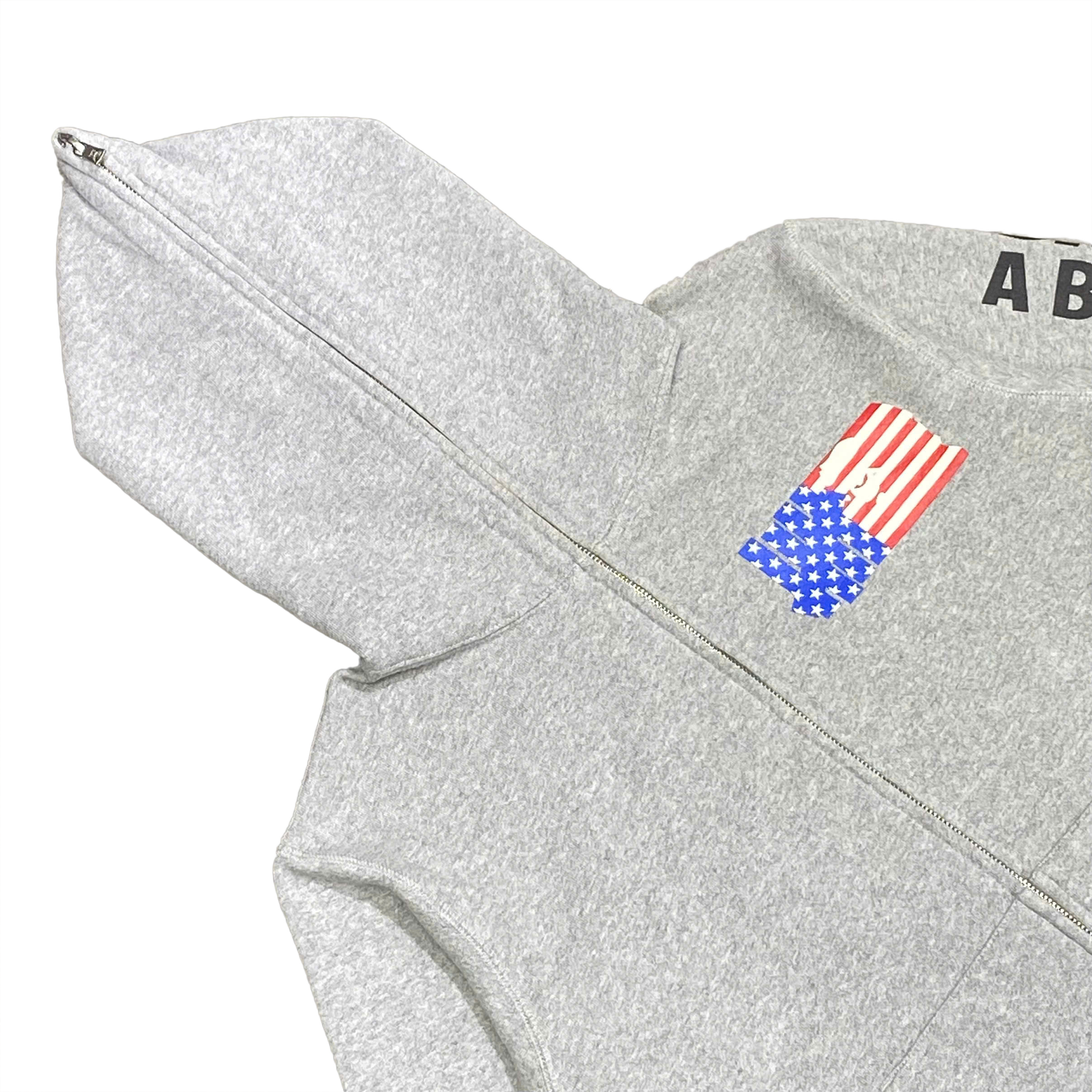  UNDEFEATED × BAPE HEAD LOGO FULL ZIP HOODIE 