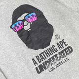  UNDEFEATED × BAPE HEAD LOGO FULL ZIP HOODIE 