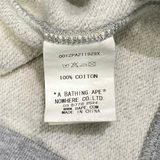  UNDEFEATED × BAPE HEAD LOGO FULL ZIP HOODIE 