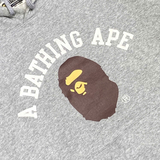  BAPE CLASSIC APE HEAD HOODIE GREY 