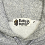  BAPE CLASSIC APE HEAD HOODIE GREY 