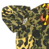  BAPE 1ST CAMO UPCYCLED RELAXED FIT FULL ZIP HOODIE 