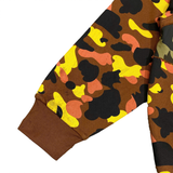  BAPE 1ST CAMO UPCYCLED RELAXED FIT FULL ZIP HOODIE 