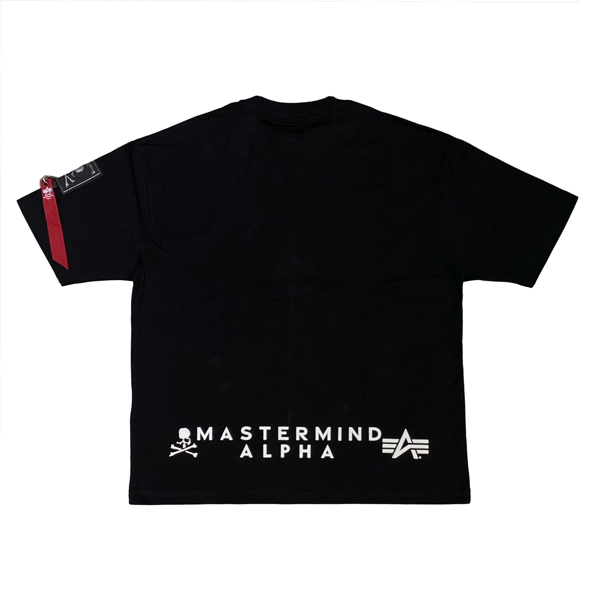  ALPHA X MASTERMIND GRAPHIC LOGO T-SHIRT 
