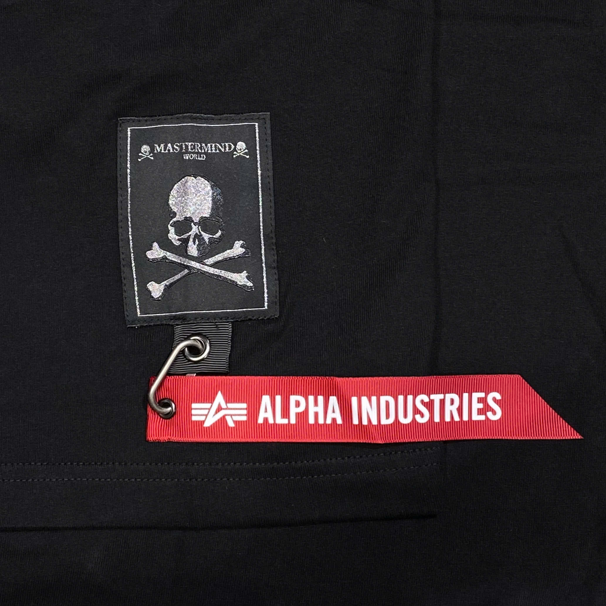  ALPHA X MASTERMIND GRAPHIC LOGO T-SHIRT 