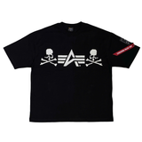  ALPHA X MASTERMIND GRAPHIC LOGO T-SHIRT 