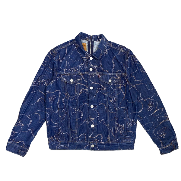  BAPE X LEVI DENIM JACKET 