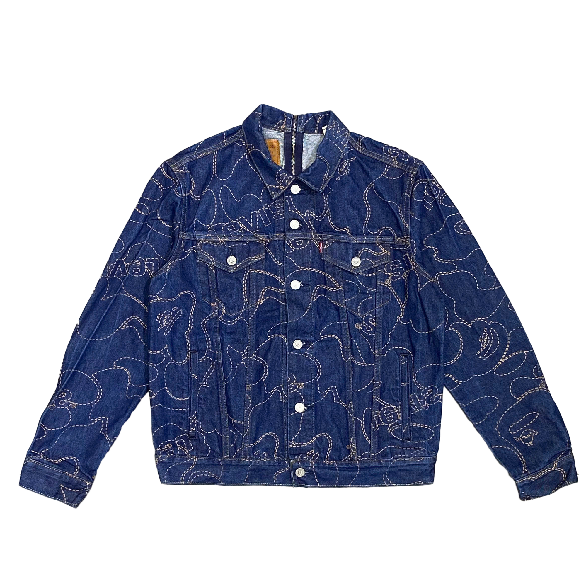  BAPE X LEVI DENIM JACKET 