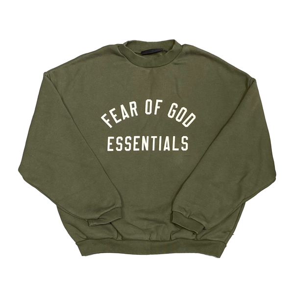  FEAR OF GOD ESSENTIALS FLEECE CREWNECK 