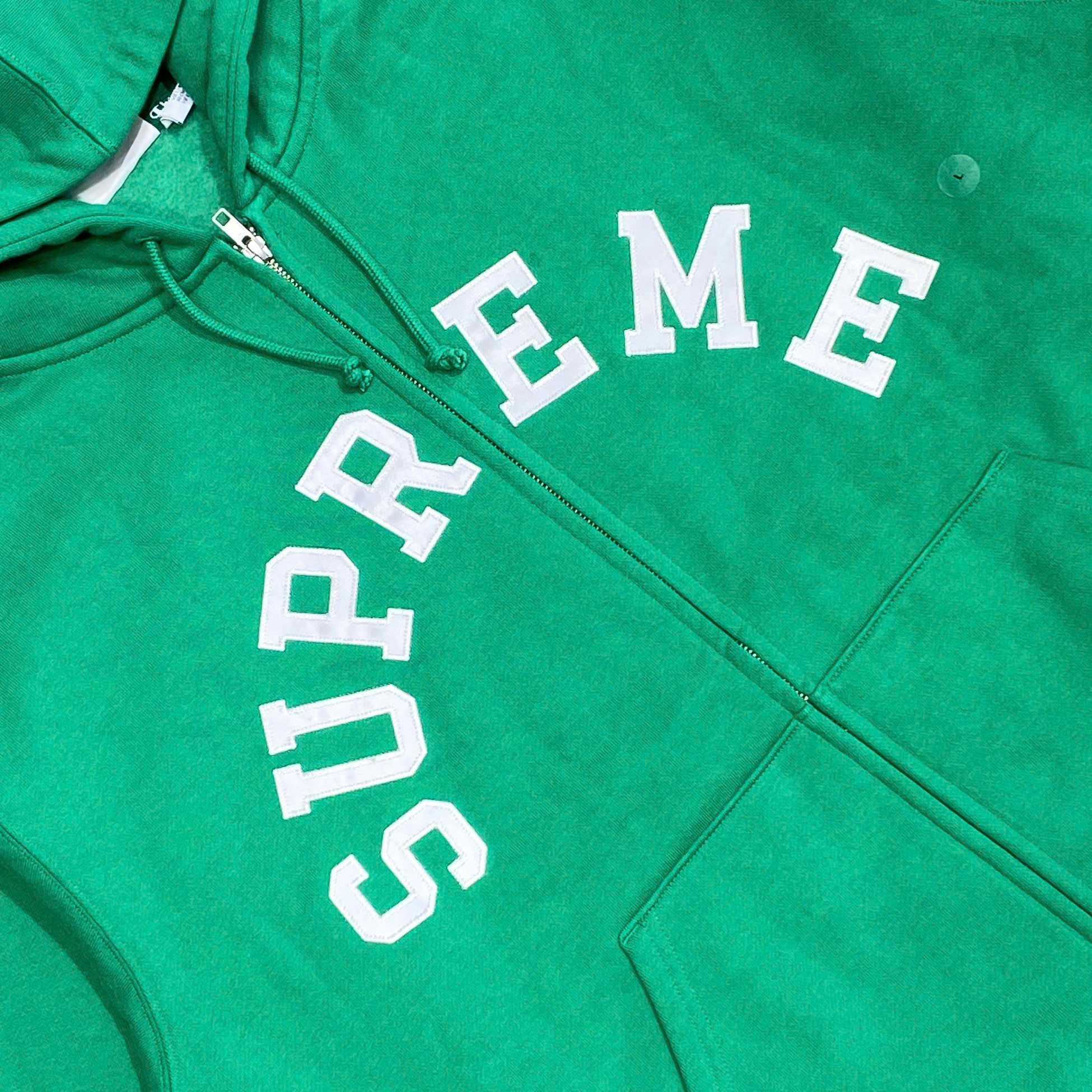  SUPREME CHAMPION ZIP UP HOODED SWEATSHIRT 