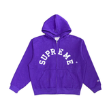  SUPREME CHAMPION ZIP UP HOODED SWEATSHIRT 
