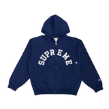  SUPREME CHAMPION ZIP UP HOODED SWEATSHIRT 