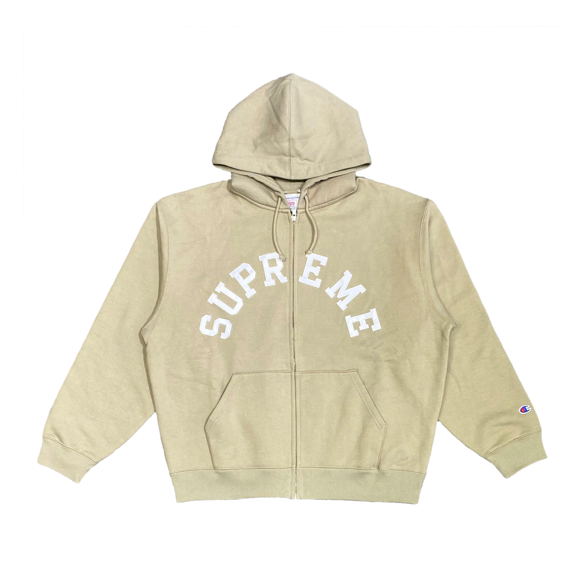 SUPREME CHAMPION ZIP UP HOODED SWEATSHIRT 