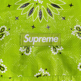  SUPREME BANDANA TARP LARGE DUFFLE BAG BRIGHT GREEN 