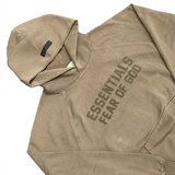  FEAR OF GOD ESSENTIALS HOODIE WOOD 