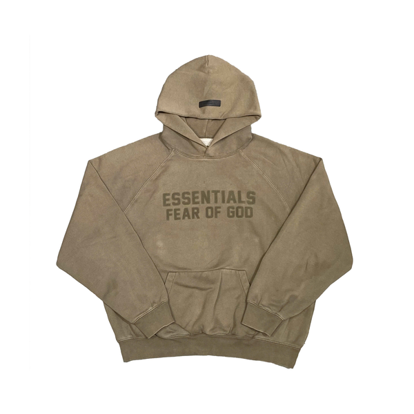  FEAR OF GOD ESSENTIALS HOODIE WOOD 