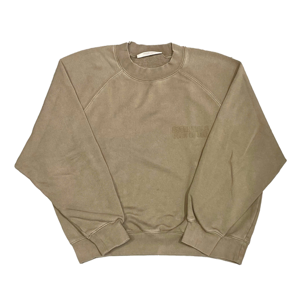  ESSENTIALS FEAR OF GOD BROWN SWEATSHIRT 