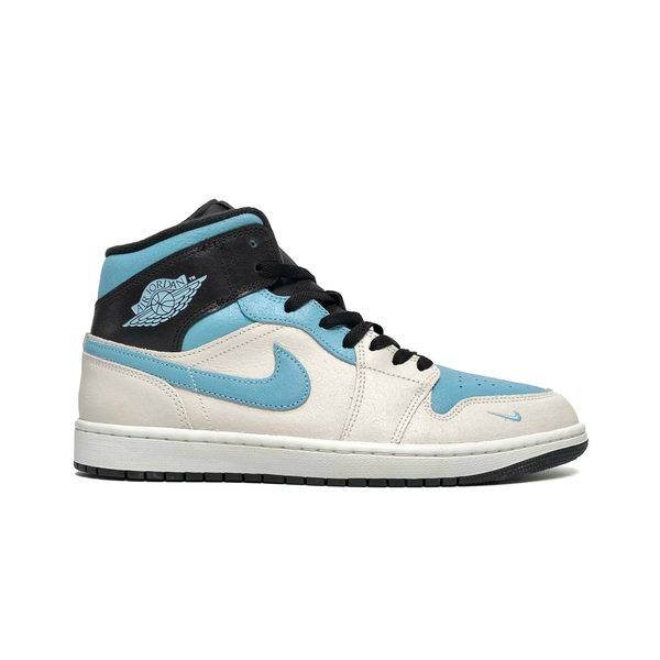  NIKE AIR JORDAN 1 MID BLUE CHILL SMOKE GREY IM6567-121 