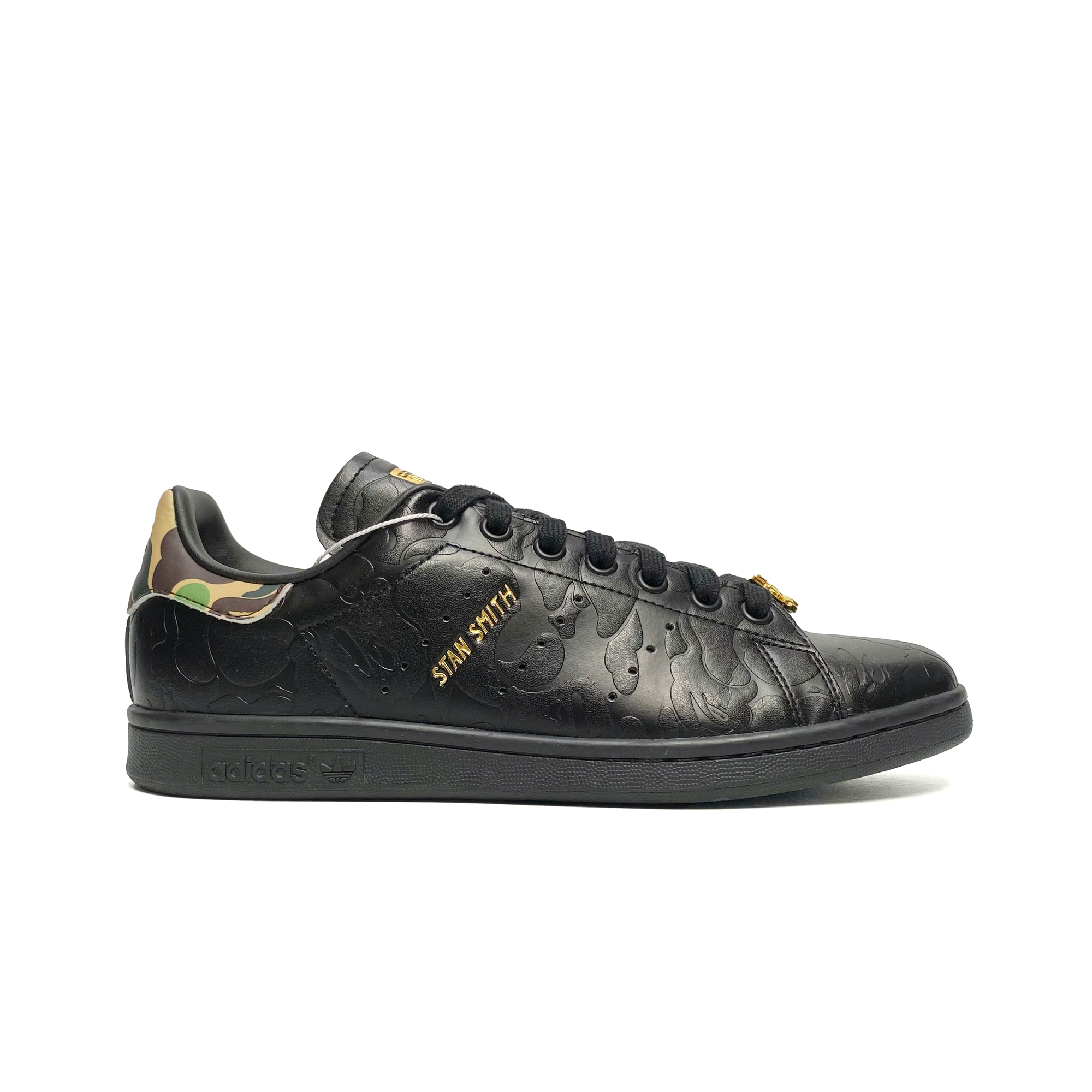 ADIDAS STAN SMITHBAPE 30TH ANNIVERSARY BLACK IG1116 