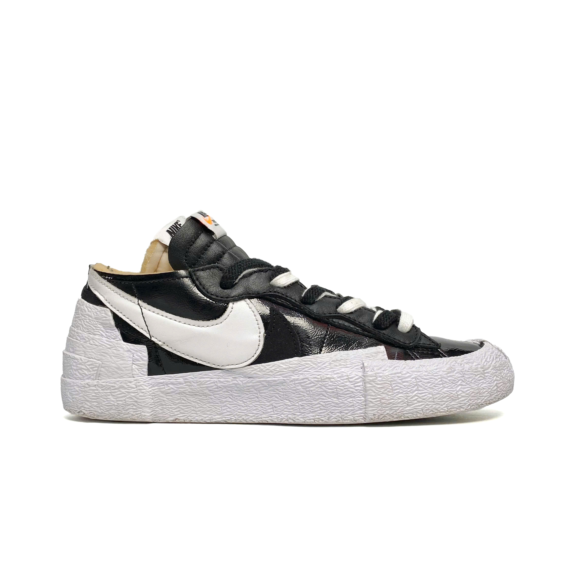  NIKE BLAZER LOW SACAI BLACK LEATHER DM6443-001 
