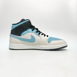  NIKE AIR JORDAN 1 MID BLUE CHILL SMOKE GREY IM6567-121 