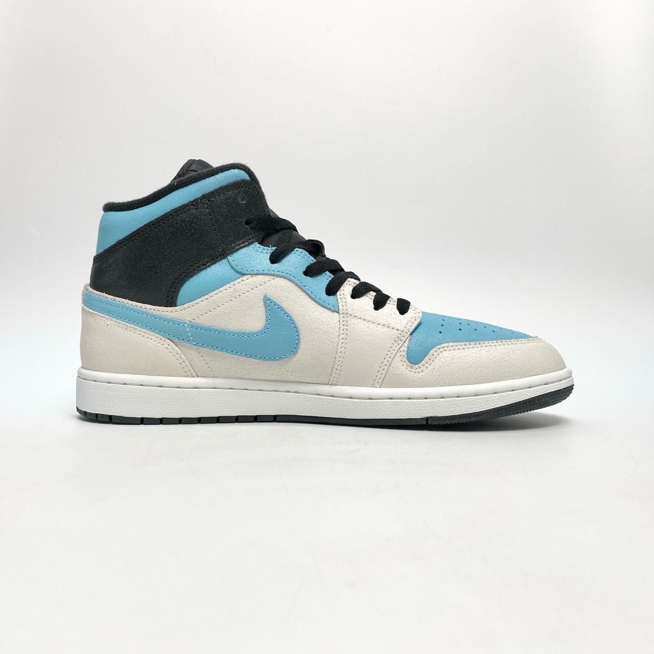  NIKE AIR JORDAN 1 MID BLUE CHILL SMOKE GREY IM6567-121 
