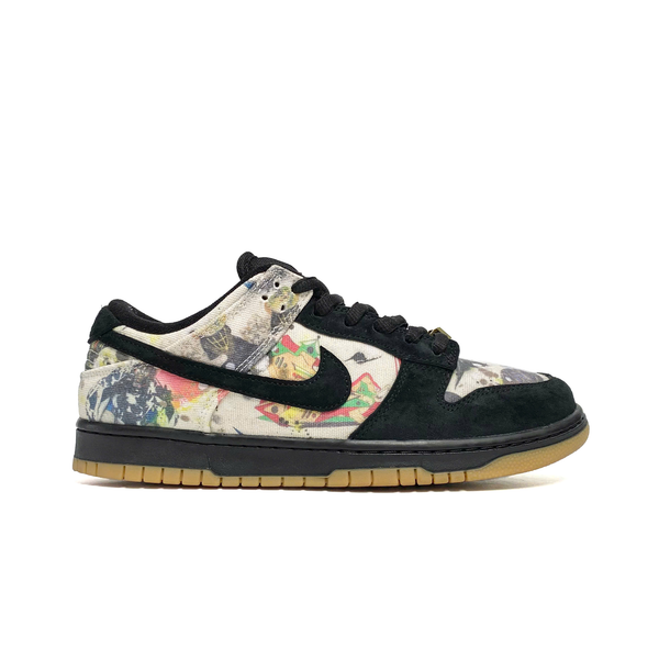  NIKE SB DUNK LOW SUPREME RAMMELLZEE FD8778-001 