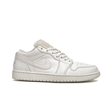  NIKE AIR JORDAN 1 LOW TRIPLE WHITE 553558-136 