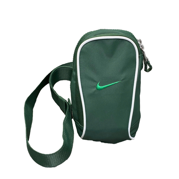  NIKE SPORTSWEAR ESSENTIALS CROSSBODY BAG IN GREEN 