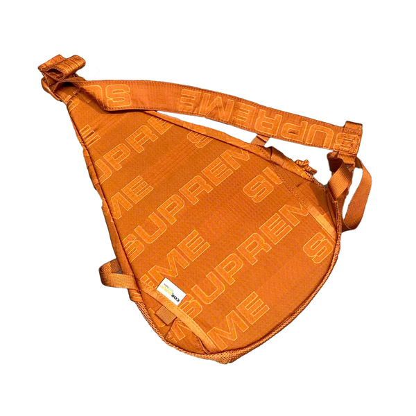  SUPREME SLING LOGO-PATCH BAG 