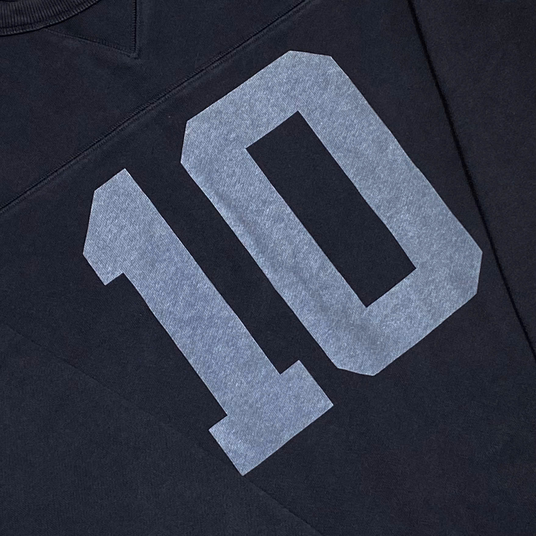  OVO ENZYME WASHED PANELLED CREWNECK 