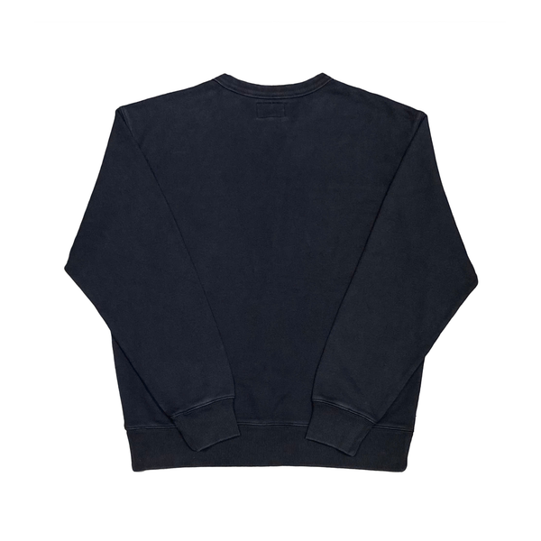  OVO ENZYME WASHED PANELLED CREWNECK 