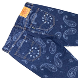  LEVI'S X SNOOP DOGG JEANS LOT 420 PAISLEY BANDANA BLUE WEED 