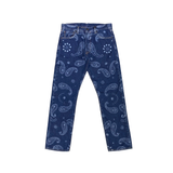  LEVI'S X SNOOP DOGG JEANS LOT 420 PAISLEY BANDANA BLUE WEED 
