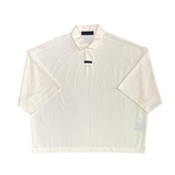  FEAR OF GOD ESSENTIAL LOGO PIQUE POLO SHIRT SHELL (125BT244332F) 