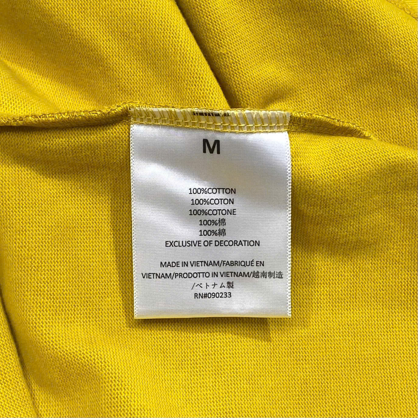  FEAR OF GOD THUNDERBIRD YELLOW 