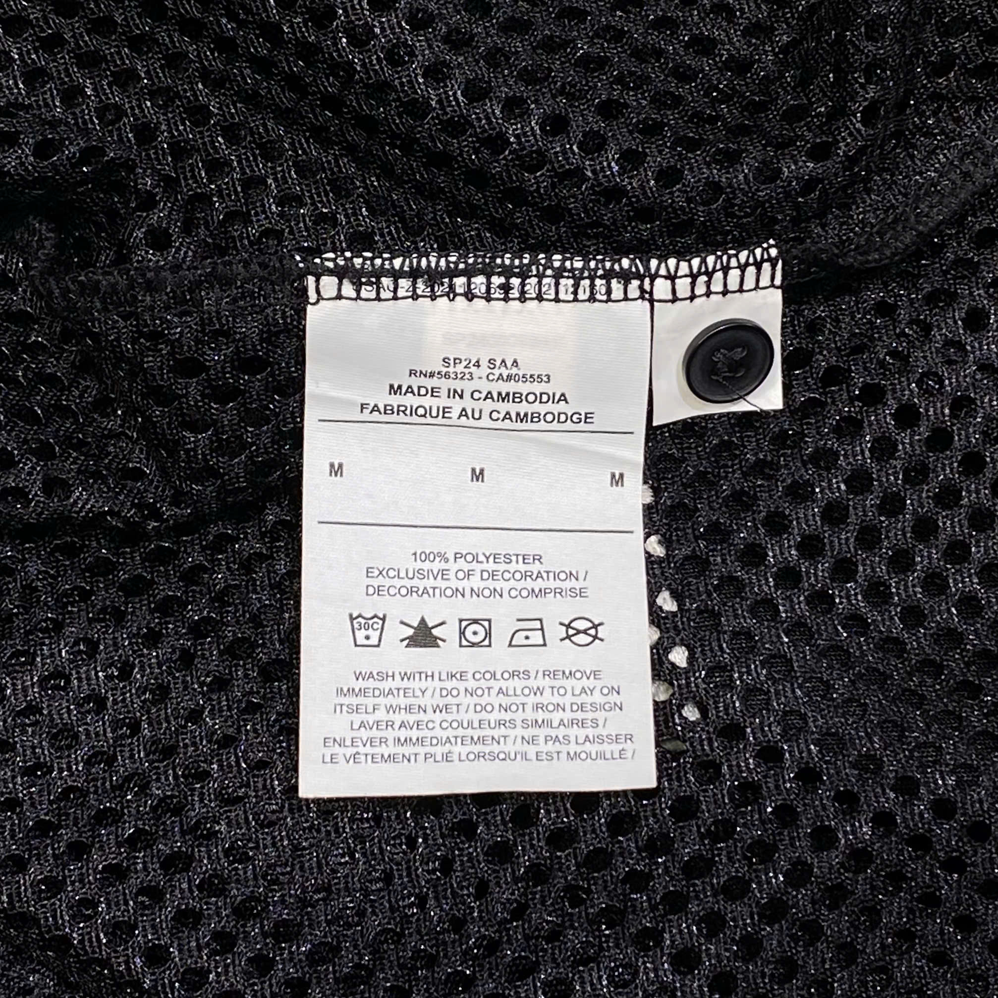  SUPREME X NIKE MESH BLACK FQ0346-010 