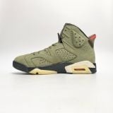  NIKE TRAVIS SCOTT X AIR JORDAN 6 RETRO OLIVE CN1084-200 
