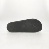  GUCCI BLACK SUPREME CANVAS SLIDES 