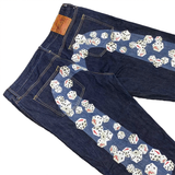  PALACE X EVISU DICE DENIM JEAN 