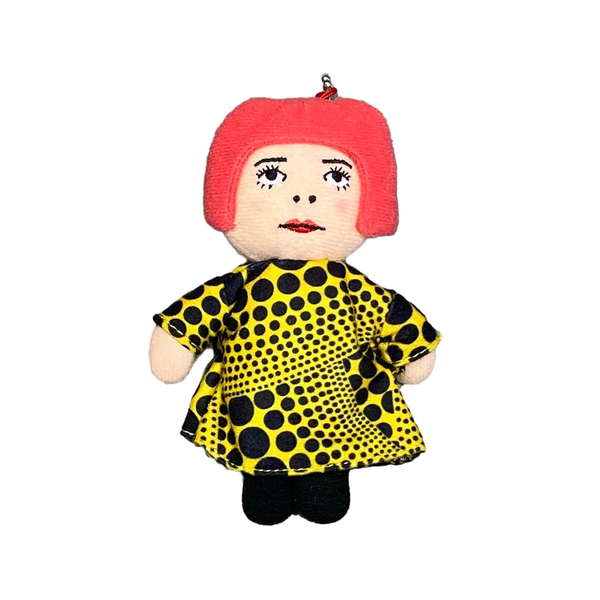  YAYOI KUSAMA YAYOI CHAN PLUSH KEYCHAIN CHARM VOL.3 
