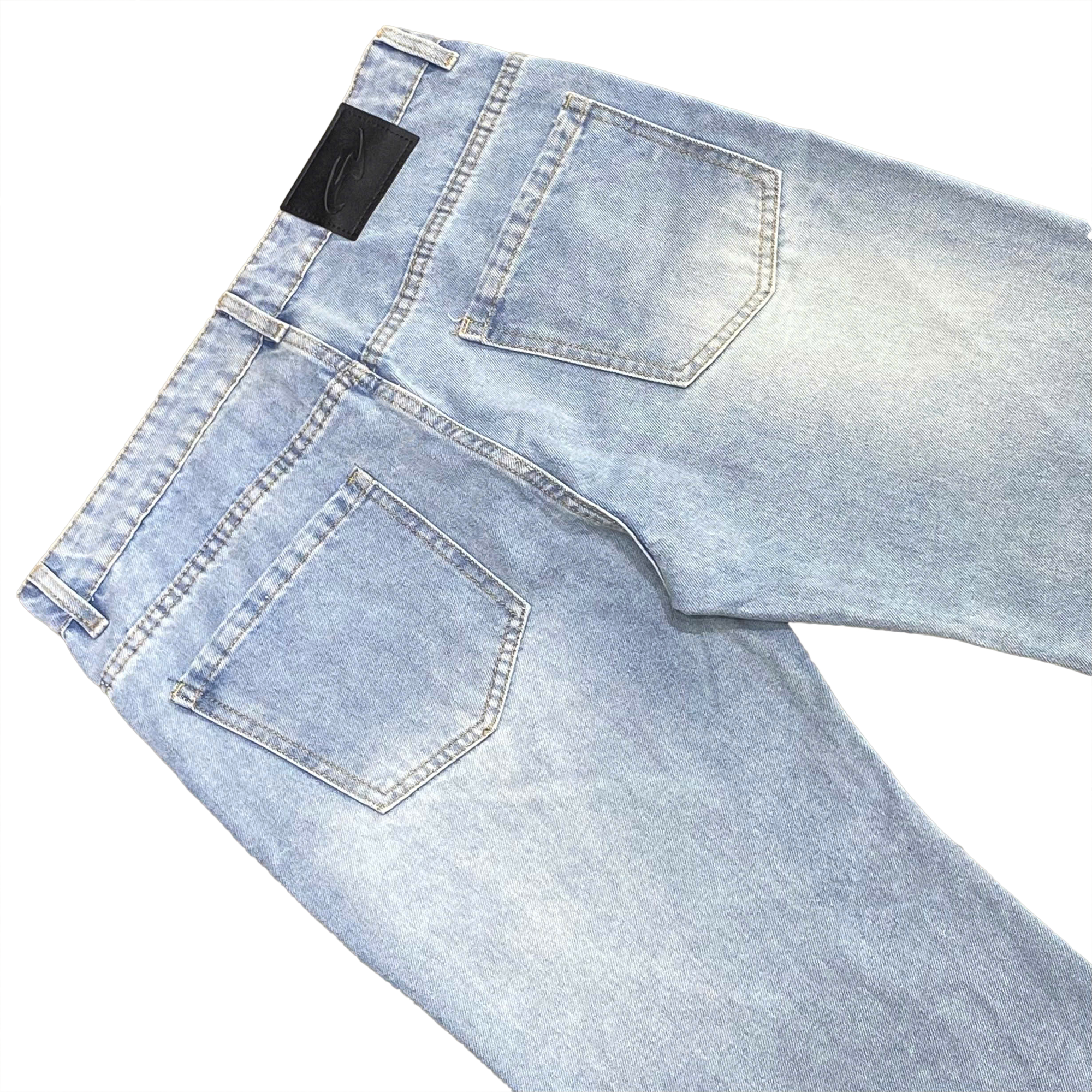  SKY BLUE FLARED JEANS WASH VER 1 - WHOSE STUDIO 