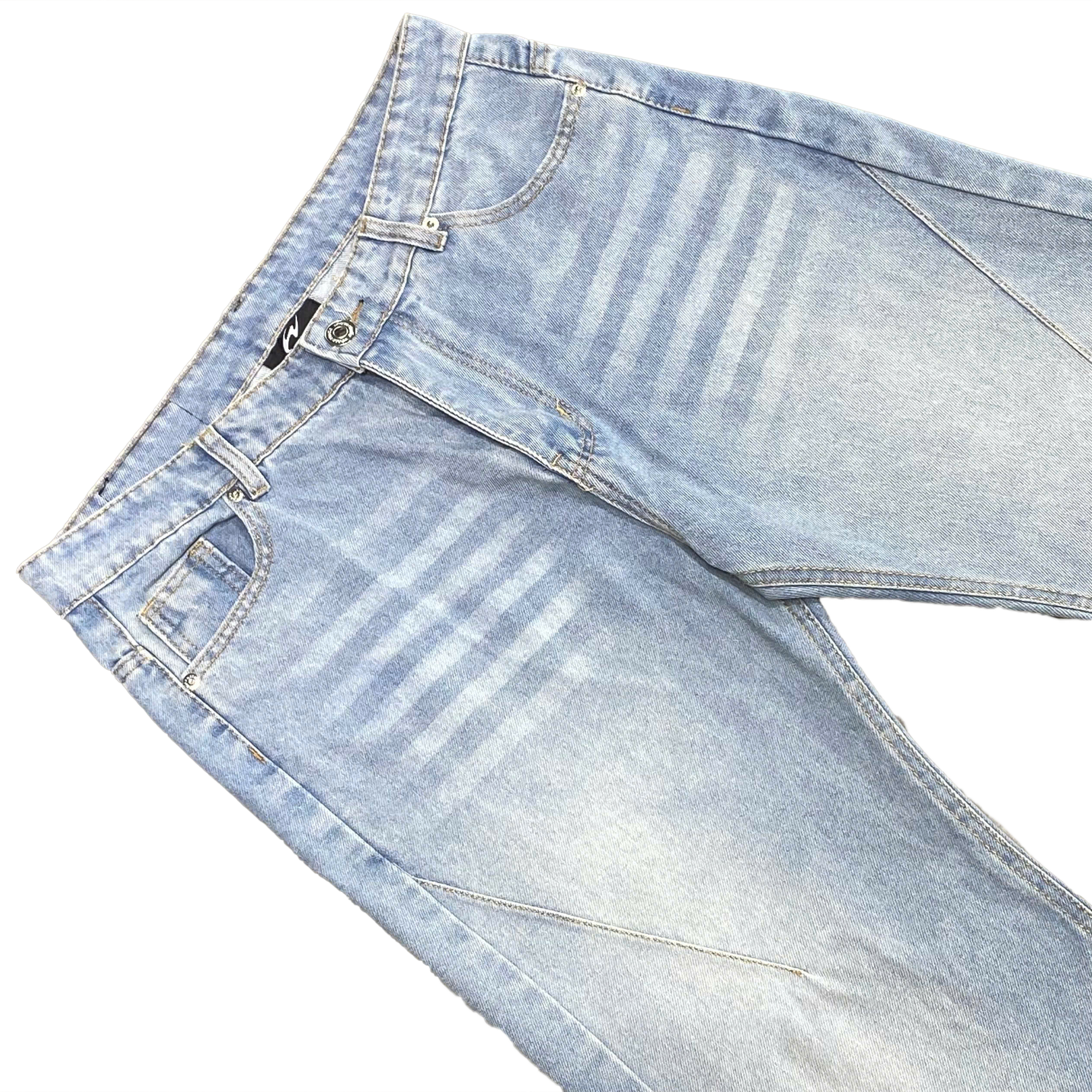  SKY BLUE FLARED JEANS WASH VER 1 - WHOSE STUDIO 
